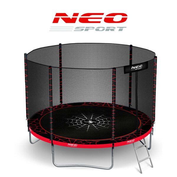 Trampolina-ogrodowa-6ft183cm-z-siatka-zewnetrzna-i-drabinka-Neo-Sport-Trampoliny-gt-Trampoliny-dla-dzieci-7 183 cm ilgio sodo batutas su lauko tinklu ir kopėčiomis „Neo-Sport“
