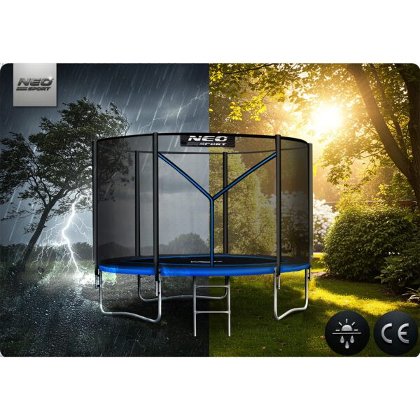 Trampolina-ogrodowa-6ft183cm-z-siatka-zewnetrzna-i-drabinka-Neo-Sport-Trampoliny-gt-Trampoliny-dla-dzieci-7 183 cm ilgio sodo batutas su lauko tinklu ir kopėčiomis „Neo-Sport“