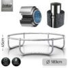 Trampolina-ogrodowa-6ft183cm-z-siatka-zewnetrzna-i-drabinka-Neo-Sport-Trampoliny-gt-Trampoliny-dla-dzieci-9 183 cm ilgio sodo batutas su lauko tinklu ir kopėčiomis „Neo-Sport“