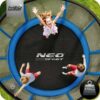 Trampolina-ogrodowa-8ft252cm-z-siatka-zewnetrzna-i-drabinka-Neo-Sport-Trampoliny-gt-Trampoliny-ogrodowe-2 8 pėdų / 252 cm sodo batutas su lauko tinklu ir kopėčiomis Neo-Sport