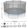 Trampolina-ogrodowa-8ft252cm-z-siatka-zewnetrzna-i-drabinka-Neo-Sport-Trampoliny-gt-Trampoliny-ogrodowe-5 8 pėdų / 252 cm sodo batutas su lauko tinklu ir kopėčiomis Neo-Sport