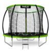10 pėdų / 312 cm profiliuotas sodo batutas su vidiniu tinklu „Neo-Sport“