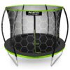 10 pėdų / 312 cm profiliuotas sodo batutas su vidiniu tinklu „Neo-Sport“