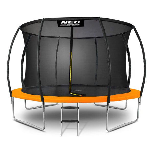 Trampolina-ogrodowa-profilowana-12ft374cm-z-siatka-wewnetrzna-Neo-Sport-Trampoliny-gt-Trampoliny-dla-dzieci-1 12 pėdų / 374 cm profiliuotas sodo batutas su vidiniu tinklu „Neo-Sport“