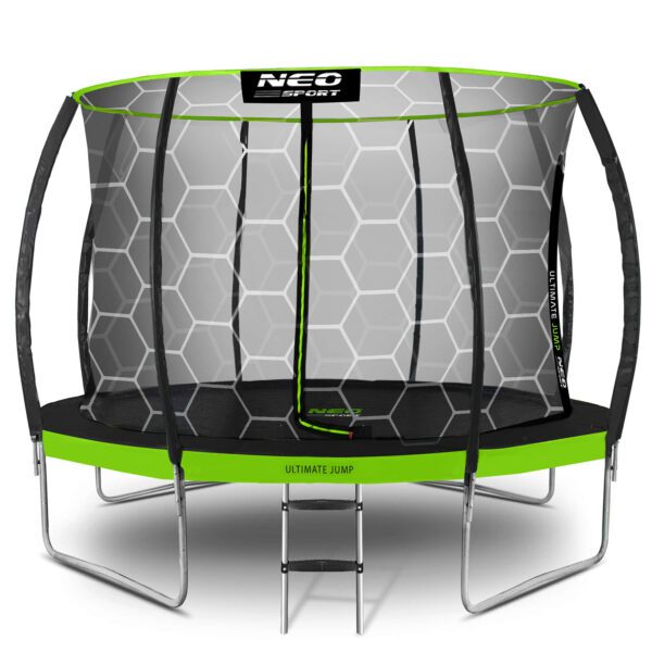 Trampolina-ogrodowa-profilowana-12ft374cm-z-siatka-wewnetrzna-Neo-Sport-Trampoliny-gt-Trampoliny-dla-dzieci-1 12 pėdų / 374 cm profiliuotas sodo batutas su vidiniu tinklu „Neo-Sport“