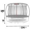 Trampolina-ogrodowa-profilowana-12ft374cm-z-siatka-wewnetrzna-Neo-Sport-Trampoliny-gt-Trampoliny-dla-dzieci-3 12 pėdų / 374 cm profiliuotas sodo batutas su vidiniu tinklu „Neo-Sport“