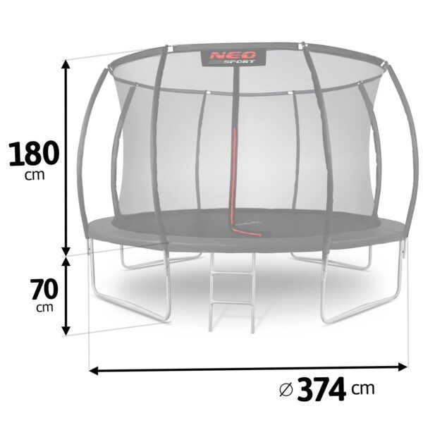 Trampolina-ogrodowa-profilowana-12ft374cm-z-siatka-wewnetrzna-Neo-Sport-Trampoliny-gt-Trampoliny-dla-dzieci-3 12 pėdų / 374 cm profiliuotas sodo batutas su vidiniu tinklu „Neo-Sport“