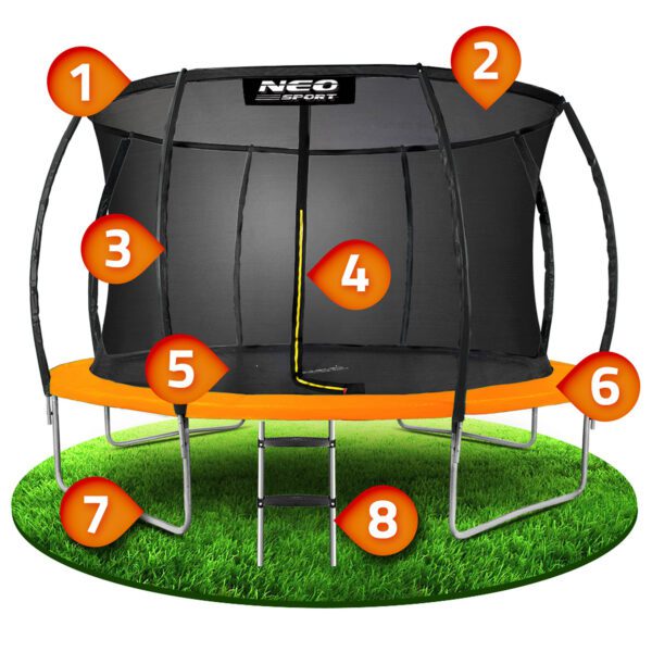 Trampolina-ogrodowa-profilowana-12ft374cm-z-siatka-wewnetrzna-Neo-Sport-Trampoliny-gt-Trampoliny-dla-dzieci-9 12 pėdų / 374 cm profiliuotas sodo batutas su vidiniu tinklu „Neo-Sport“