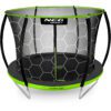 14 pėdų / 435 cm profiliuotas sodo batutas su vidiniu tinklu „Neo-Sport“