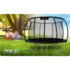 14 pėdų / 435 cm profiliuotas sodo batutas su vidiniu tinklu „Neo-Sport“