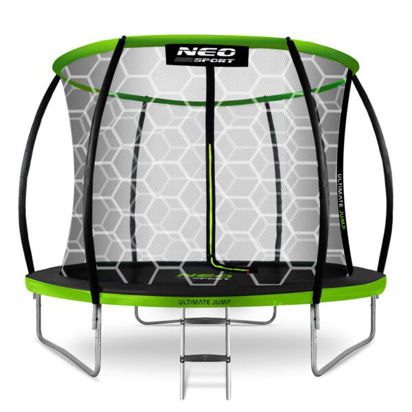 Trampolina-ogrodowa-profilowana-8ft252cm-z-siatka-wewnetrzna-Neo-Sport-Trampoliny-gt-Trampoliny-dla-dzieci-1 8 pėdų / 252 cm profiliuotas sodo batutas su vidiniu tinklu „Neo-Sport“