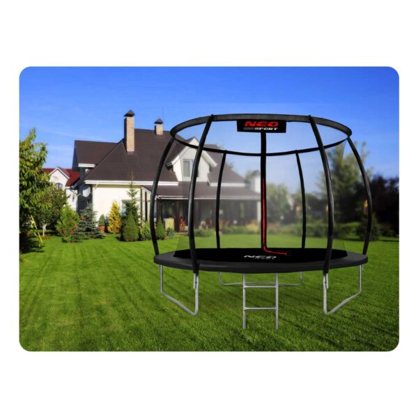 Trampolina-ogrodowa-profilowana-8ft252cm-z-siatka-wewnetrzna-Neo-Sport-Trampoliny-gt-Trampoliny-dla-dzieci-4 8 pėdų / 252 cm profiliuotas sodo batutas su vidiniu tinklu „Neo-Sport“