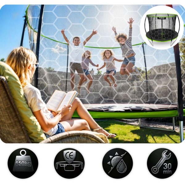 Trampolina-ogrodowa-profilowana-8ft252cm-z-siatka-wewnetrzna-Neo-Sport-Trampoliny-gt-Trampoliny-dla-dzieci-7 8 pėdų / 252 cm profiliuotas sodo batutas su vidiniu tinklu „Neo-Sport“