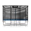 Stačiakampis sodo batutas 12x8ft/366x244cm su lauko tinklu ir kopėčiomis Neo-Sport