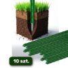 Augalų kuolai 150 cm Plonos PL-940 žali 10 vnt.