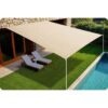 Stačiakampio atspalvio burė 3x4m Plonos PL-885 smėlio spalvos