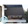 Stačiakampė pavėsinė 3x4m Plonos PL-885 pilka