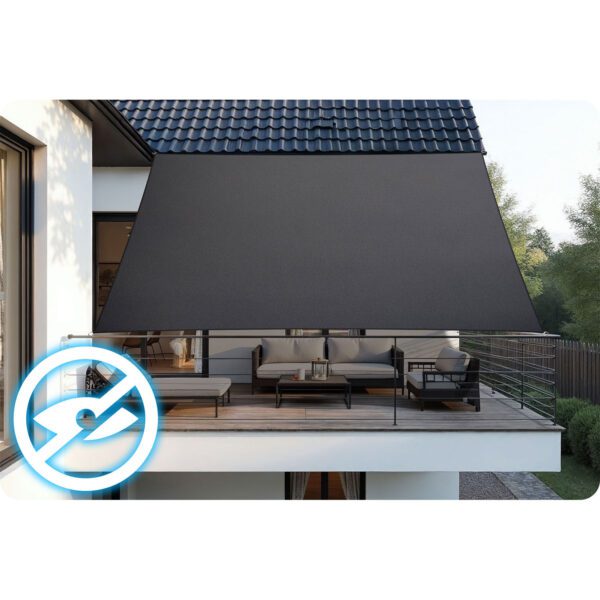 Stačiakampė pavėsinė 3x4m Plonos PL-885 pilka