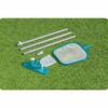 Baseino valymo rinkinys, lazdelė 167 cm + dulkių siurblys + tinklas Bestway 58013