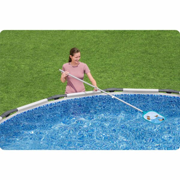 Baseino valymo rinkinys, lazdelė 167 cm + dulkių siurblys + tinklas Bestway 58013