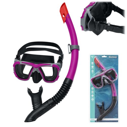 Zestaw do nurkowania fioletowy Bestway 24021 „Bestway 24021“ violetinis nardymo rinkinys