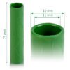 Stulpinės jungtys 11mm Plonos PL-941 žalios 10 vnt.