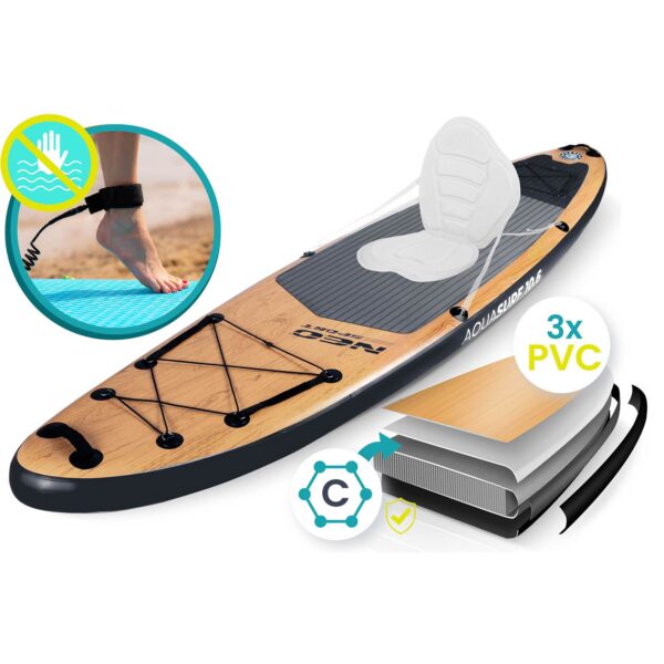 Aquasurf SUP lenta 320 x 84 x 15 cm Neo-Sport 170212