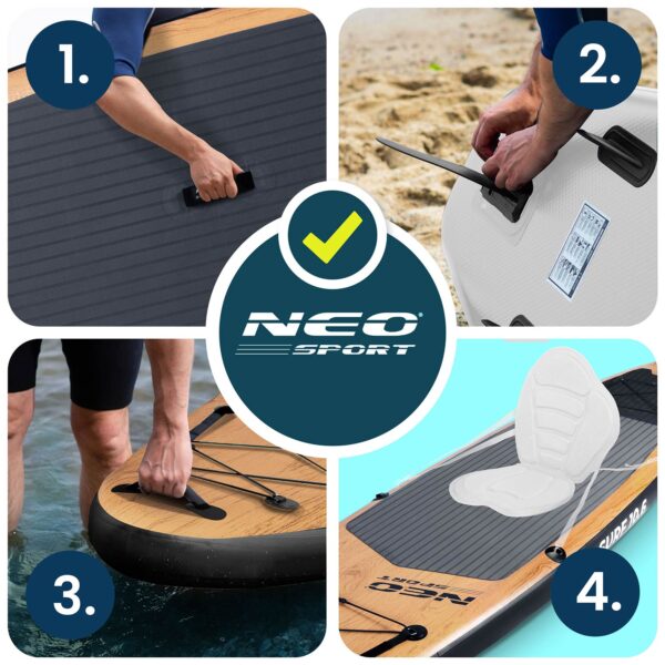 Aquasurf SUP lenta 320 x 84 x 15 cm Neo-Sport 170212