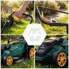 Lengva ir galinga elektrinė vejapjovė su reguliuojamu galingumu 1400 W, 34 cm, Humberg HM-612