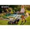 Lengva ir galinga elektrinė vejapjovė su reguliuojamu galingumu 1400 W, 34 cm, Humberg HM-612