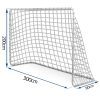 Tvirtas futbolo vartų tinklas 300 x 200 x 90 cm Neo-Sport