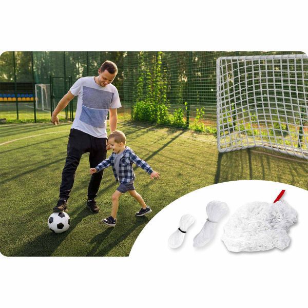 Tvirtas futbolo vartų tinklas 300 x 200 x 90 cm Neo-Sport