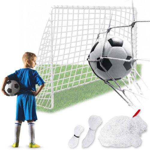 Mocna siatka do bramek piłkarskich 300 x 200 x 90 cm Neo-Sport Tvirtas futbolo vartų tinklas 300 x 200 x 90 cm Neo-Sport
