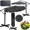 Parasol ogrodowy składany 8 segmentowy 350 cm z pokrowcem Plonos PL-881 Sulankstomas sodo skėtis, 8 segmentų, 350 cm, su uždanga, „Plonos PL-881“