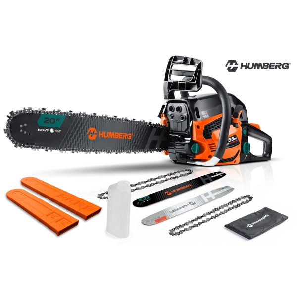 Benzininis grandininis pjūklas medienai 16" Humberg HM-660 + alyva