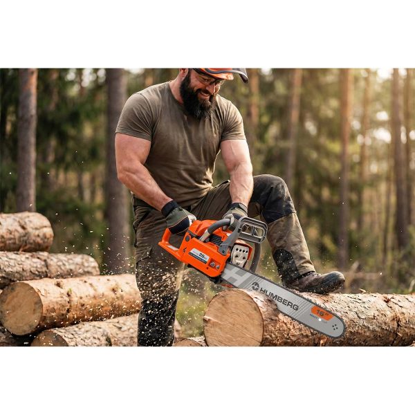 Benzininis grandininis pjūklas medienai 16" Humberg HM-661 + alyva