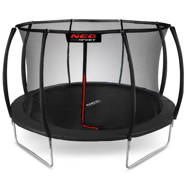 Trampolina-ogrodowa-profilowana-12ft374cm-z-siatka-wewnetrzna-Neo-Sport-Trampoliny-gt-Trampoliny-dla-dzieci-1 12 pėdų / 374 cm profiliuotas sodo batutas su vidiniu tinklu „Neo-Sport“